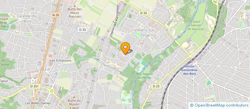 localisation de l'entreprise MADAME CAMILLE LE GALLET  VILLIERS-SUR-ORGE