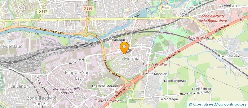 localisation de l'entreprise MADAME CAMILLE LE GONIDEC à CESSON-SEVIGNE