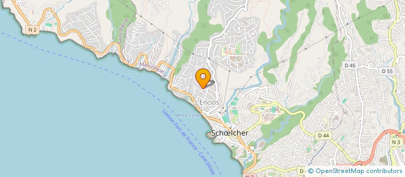 localisation de l'entreprise MADAME CAMILLE LE GUEN  CASE-PILOTE