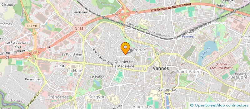 localisation de l'entreprise MADAME CAMILLE LE GUILLOU  VANNES