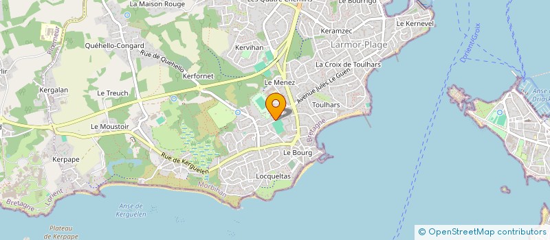 localisation de l'entreprise MADAME CAMILLE LE MOING à LARMOR-PLAGE