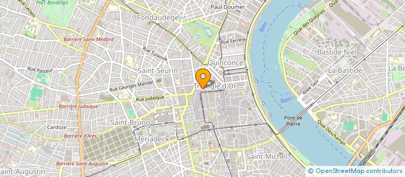 localisation de l'entreprise MADAME CAMILLE LE MONNIER DE GOUVILLE  BORDEAUX