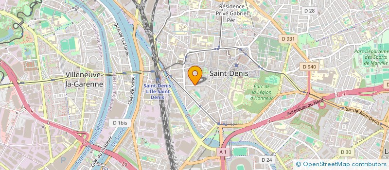 localisation de l'entreprise MADAME CAMILLE LE MONTREER  SAINT-DENIS
