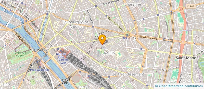 localisation de l'entreprise MADAME CAMILLE LE PULOCH à PARIS