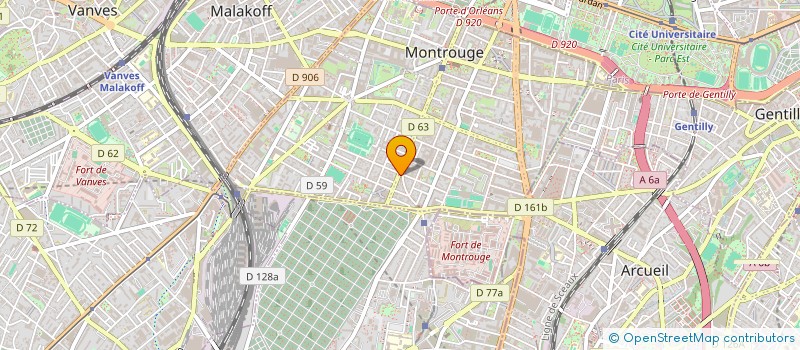 localisation de l'entreprise MADAME CAMILLE LE QUERE  PUTEAUX