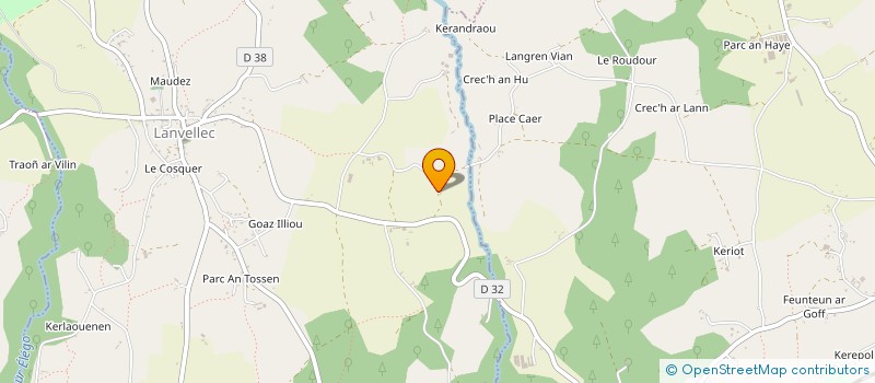 localisation de l'entreprise MADAME CAMILLE LE REST  LANGONNET