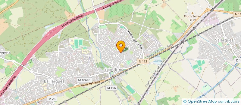 localisation de l'entreprise MADAME CAMILLE LE TELLIER  SAINT-BRES