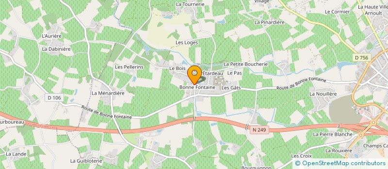 localisation de l'entreprise MADAME CAMILLE LEBRETON à VALLET