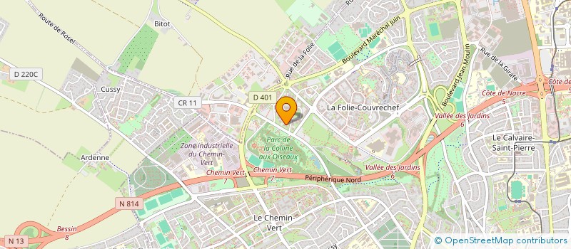 localisation de l'entreprise MADAME CAMILLE LECAPLAIN à CAEN