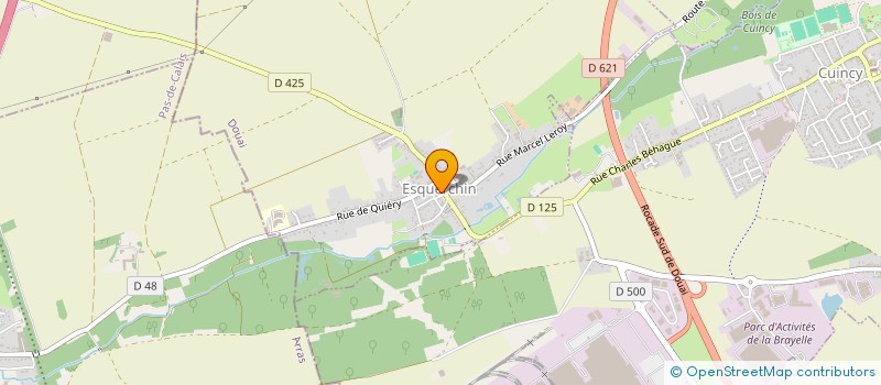 localisation de l'entreprise MADAME CAMILLE LECIGNE  CAMBRAI