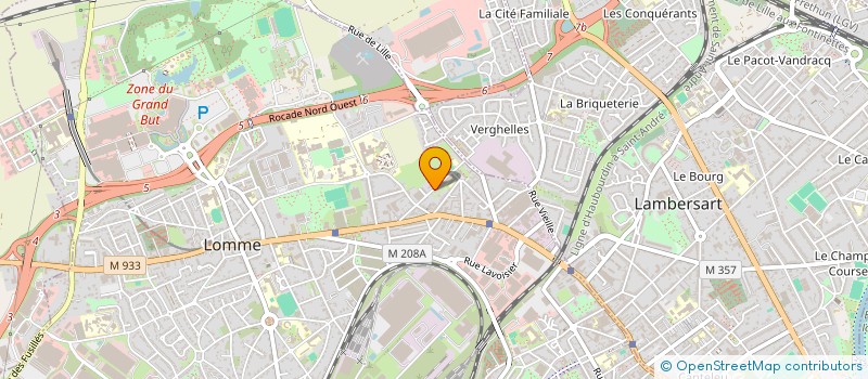 localisation de l'entreprise MADAME CAMILLE LECOINTRE  LILLE