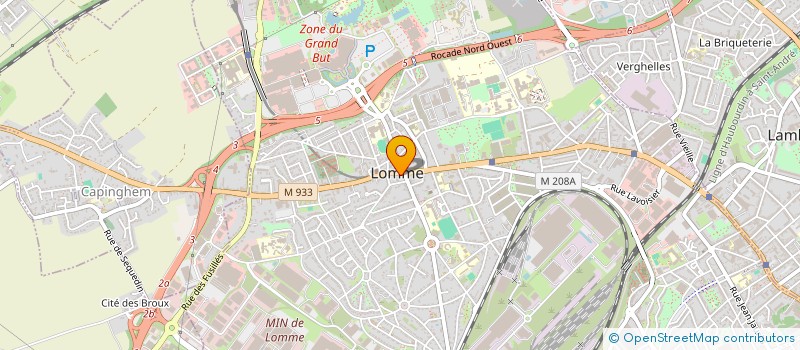 localisation de l'entreprise MADAME CAMILLE LEDRU à LILLE