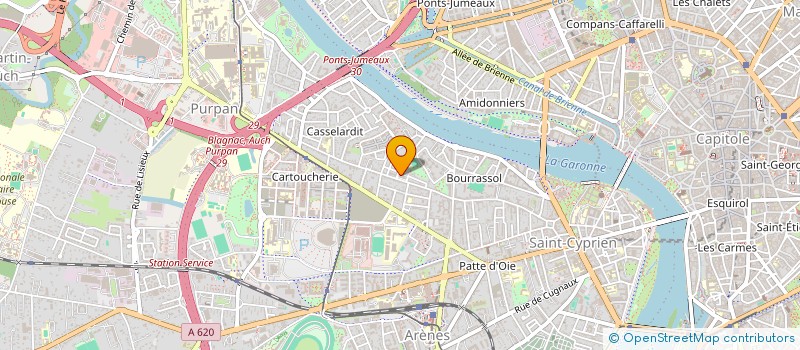 localisation de l'entreprise MADAME CAMILLE LEFEBVRE à TOULOUSE