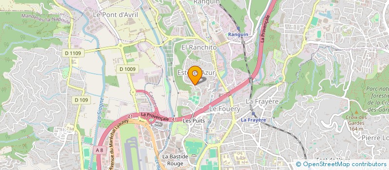 localisation de l'entreprise MADAME CAMILLE LEFEBVRE  CANNES