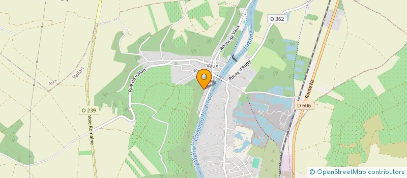 localisation de l'entreprise MADAME CAMILLE LEFEVRE  AUXERRE