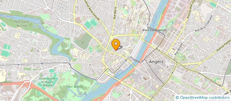 localisation de l'entreprise MADAME CAMILLE LELOUP à ANGERS