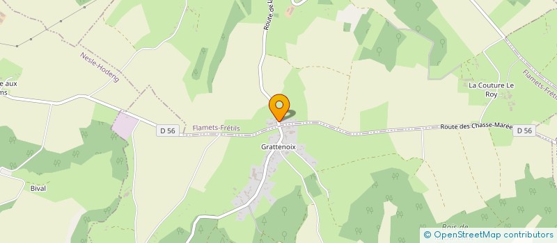 localisation de l'entreprise MADAME CAMILLE LEMAITRE  GAILLEFONTAINE