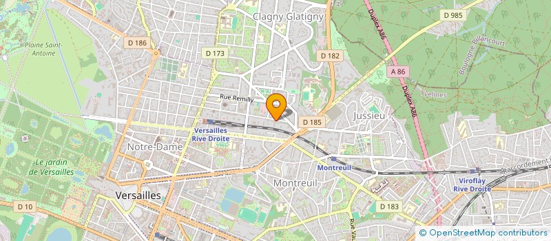 localisation de l'entreprise MADAME CAMILLE LEPAPE à VERSAILLES