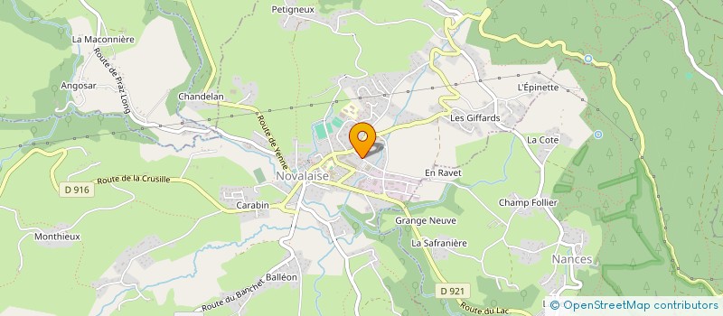 localisation de l'entreprise MADAME CAMILLE LEPRETTRE  CHAMBERY