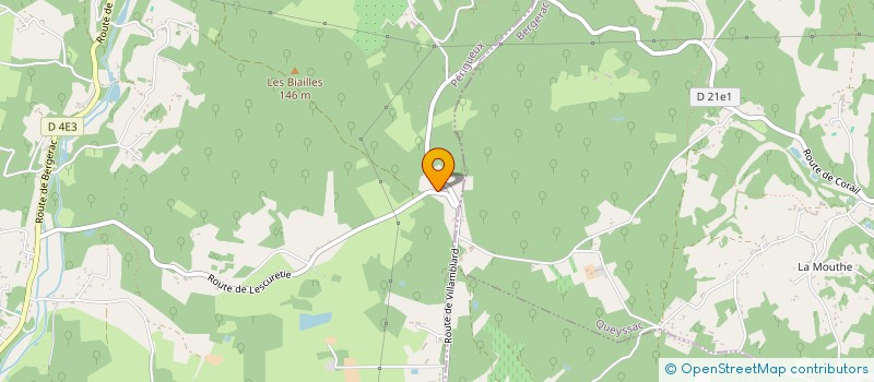 localisation de l'entreprise MADAME CAMILLE LERICHE  EYRAUD-CREMPSE-MAURENS