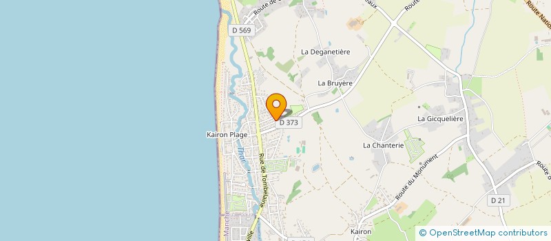 localisation de l'entreprise MADAME CAMILLE LEROY  SAINT-PAIR-SUR-MER