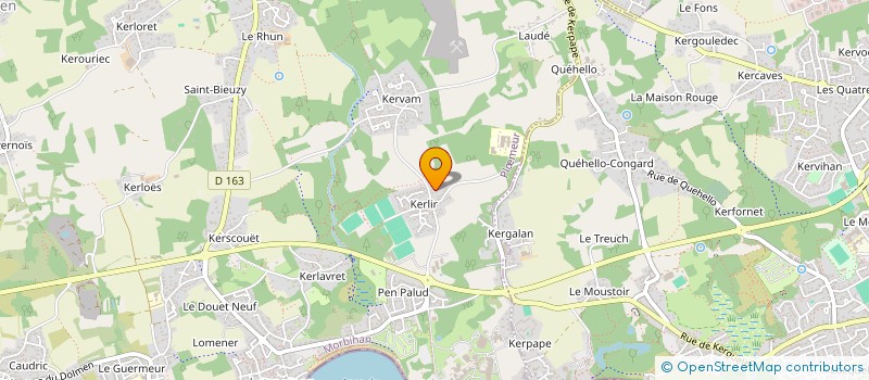 localisation de l'entreprise MADAME CAMILLE LESAGE à PLOEMEUR