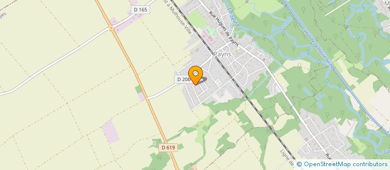 localisation de l'entreprise MADAME CAMILLE LESEUR  PAYNS