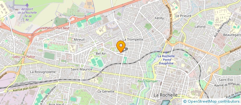 localisation de l'entreprise MADAME CAMILLE LESPAGNOL  LA ROCHELLE