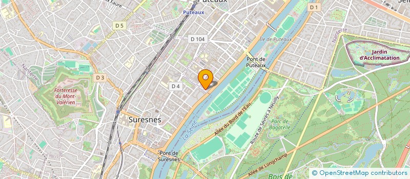 localisation de l'entreprise MADAME CAMILLE LETANG  PUTEAUX