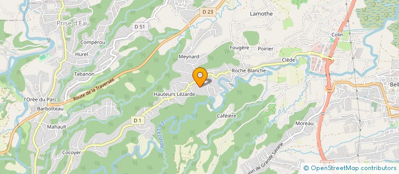 localisation de l'entreprise MADAME CAMILLE LEVACHER à PETIT-BOURG