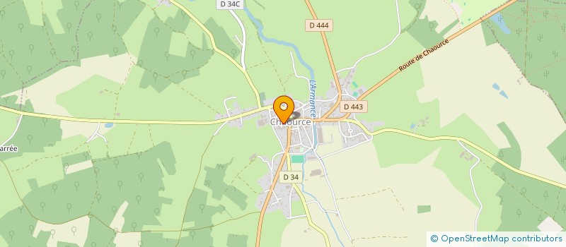 localisation de l'entreprise MADAME CAMILLE LEVEQUE  CHAOURCE