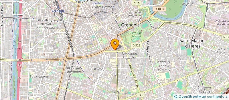 localisation de l'entreprise MADAME CAMILLE LHOST à GRENOBLE