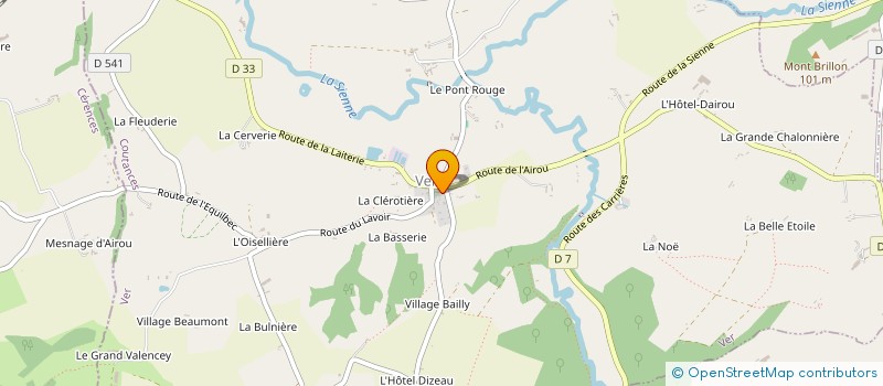 localisation de l'entreprise MADAME CAMILLE LINARD  AVRANCHES