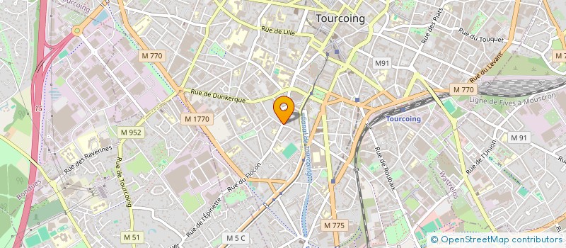 localisation de l'entreprise MADAME CAMILLE LOGIE  TOURCOING