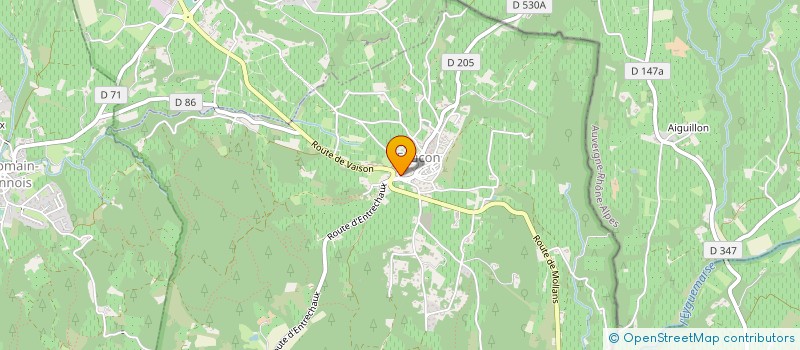 localisation de l'entreprise MADAME CAMILLE LONCLE  FAUCON