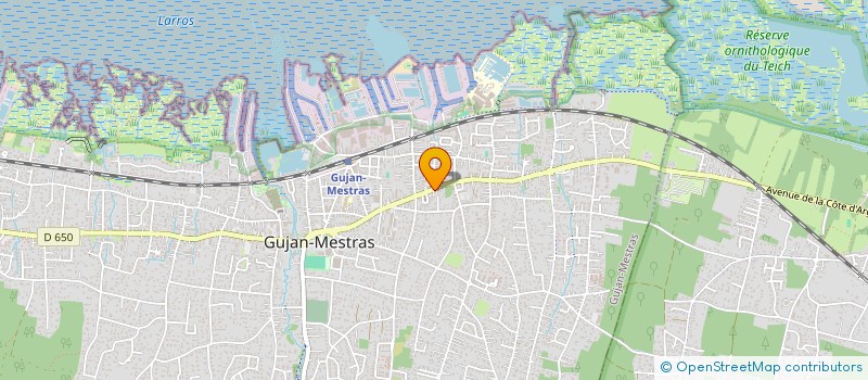 localisation de l'entreprise MADAME CAMILLE LONGO  GUJAN-MESTRAS