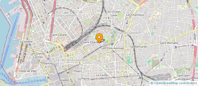 localisation de l'entreprise MADAME CAMILLE LOUFRANI à MARSEILLE