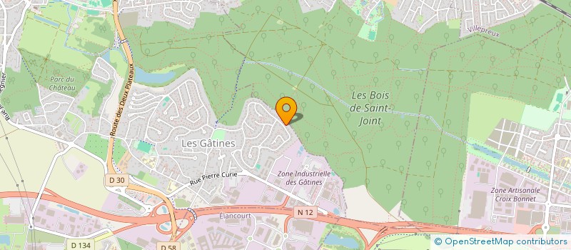 localisation de l'entreprise MADAME CAMILLE LOUTREL à PLAISIR