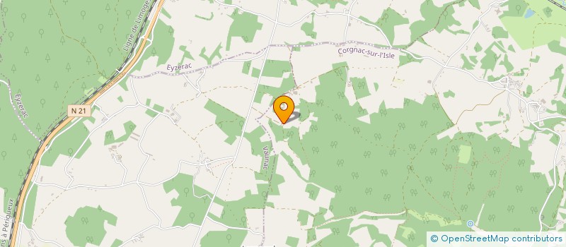 localisation de l'entreprise MADAME CAMILLE LOVATO à CORGNAC-SUR-L'ISLE