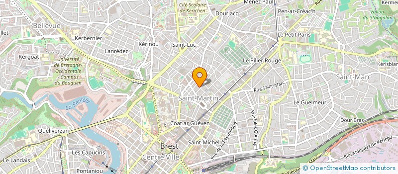 localisation de l'entreprise MADAME CAMILLE LUCAS à BREST