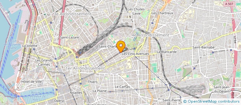 localisation de l'entreprise MADAME CAMILLE LUCCHESI à MARSEILLE