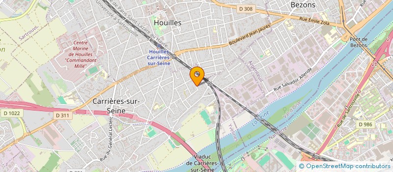 localisation de l'entreprise MADAME CAMILLE LUTZ  CARRIERES-SUR-SEINE