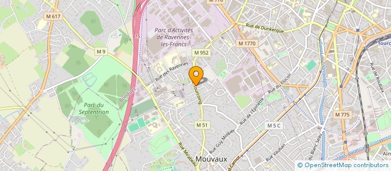 localisation de l'entreprise MADAME CAMILLE MACIAG à MOUVAUX