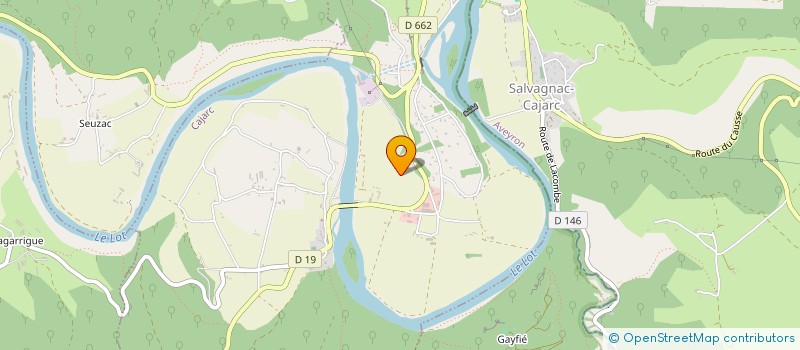 localisation de l'entreprise MADAME CAMILLE MAILHE  CAJARC