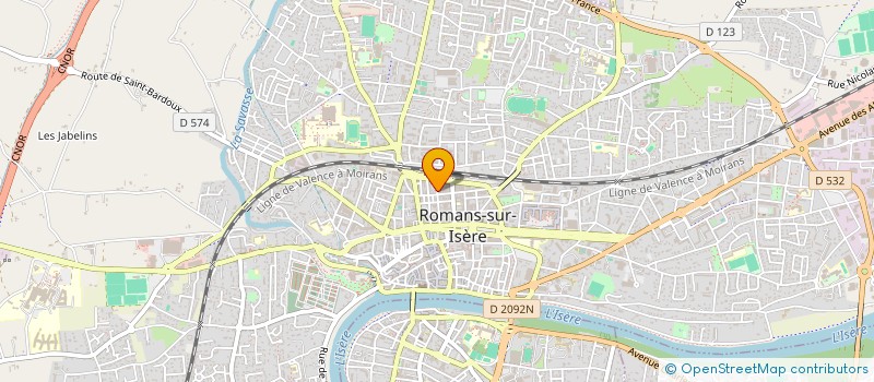 localisation de l'entreprise MADAME CAMILLE MAINA  ROMANS-SUR-ISERE