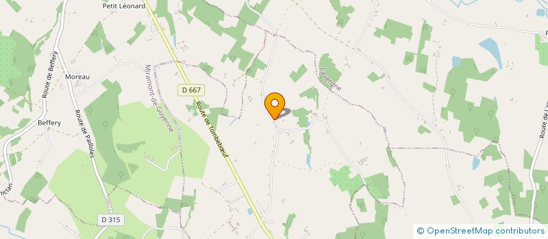 localisation de l'entreprise MADAME CAMILLE MANCEAU  ARMILLAC