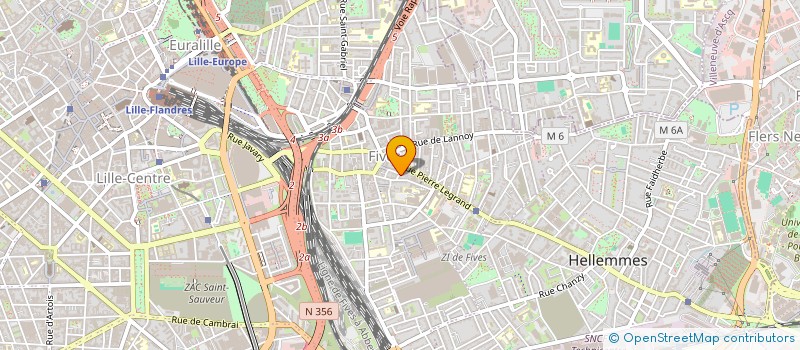 localisation de l'entreprise MADAME CAMILLE MANDI à LILLE