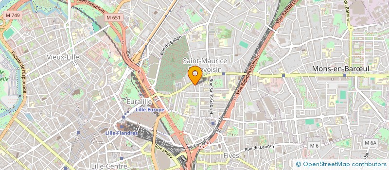 localisation de l'entreprise MADAME CAMILLE MANKUT à LILLE