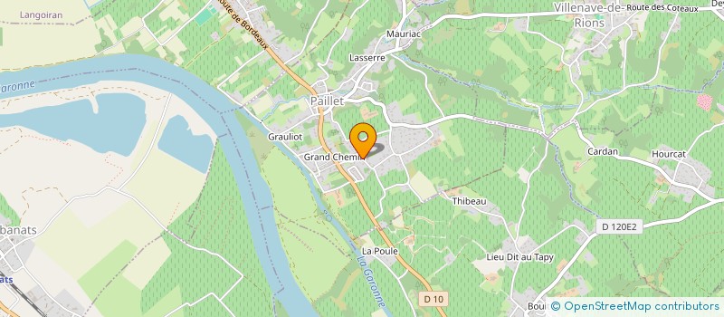 localisation de l'entreprise MADAME CAMILLE MANSIR à PAILLET