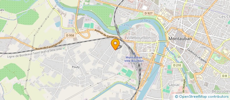 localisation de l'entreprise MADAME CAMILLE MARCEAU  MONTAUBAN